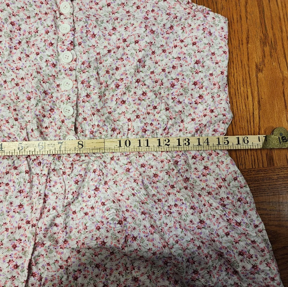 Art Class Sleeveless Dress Short And Long Floral Women's Size XXL - Picture 5 of 12